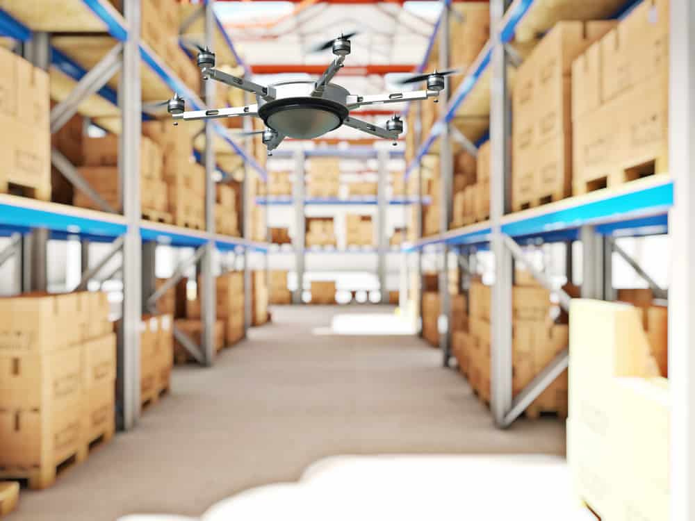 Amazon delivering products with drones