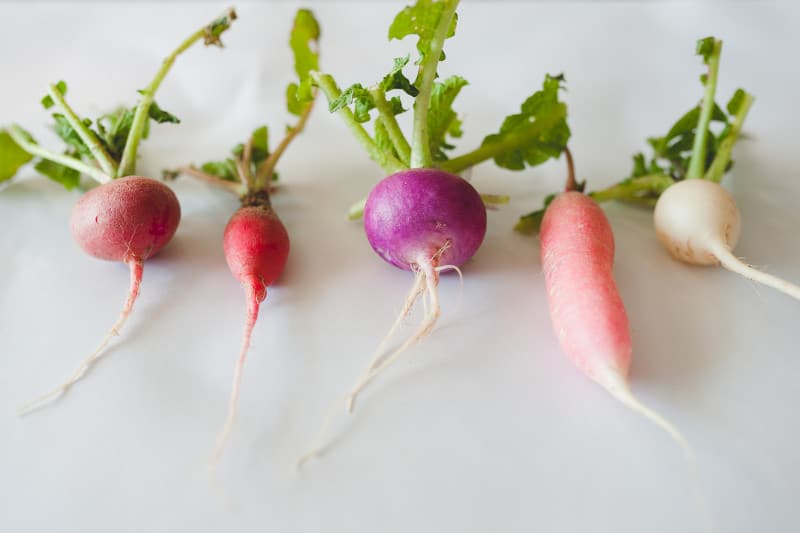 Root vegetables highlighting R&D in free-from foods