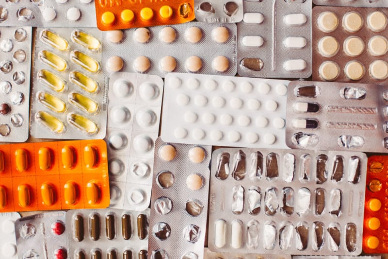 Packet of pills