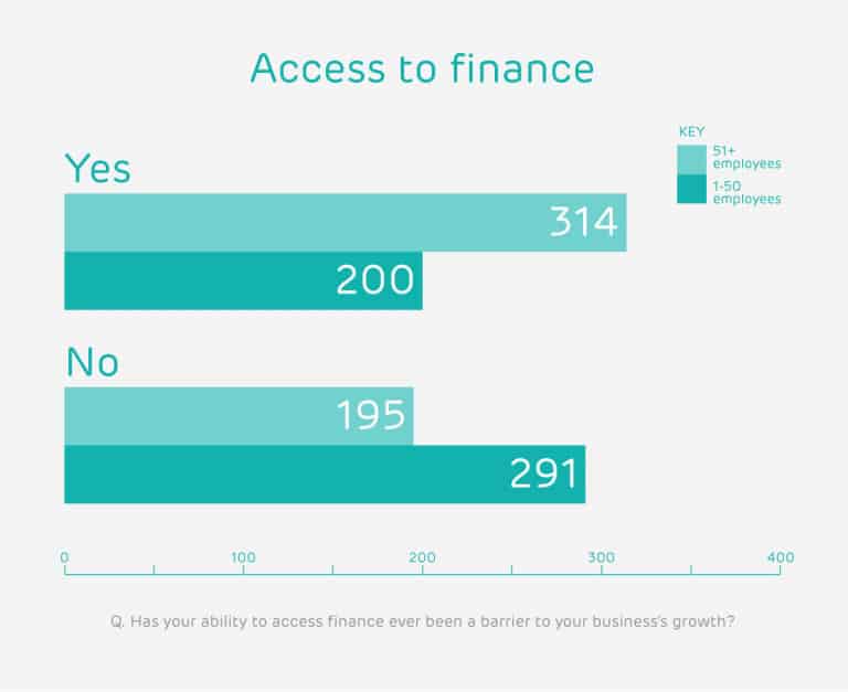Finance as a barrier to growth