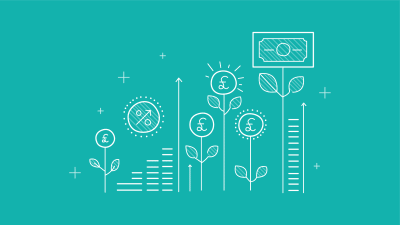 Maximise your RD tax credit claim - growing money flowers illustration