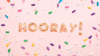Hooray celebration sweets - ForrestBrown Taxation Awards 2018