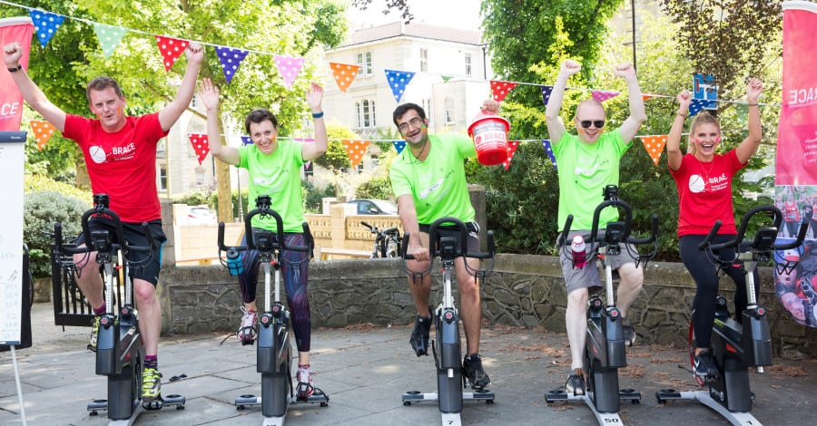 ForrestBrown team spin for BRACE on the summer charity day