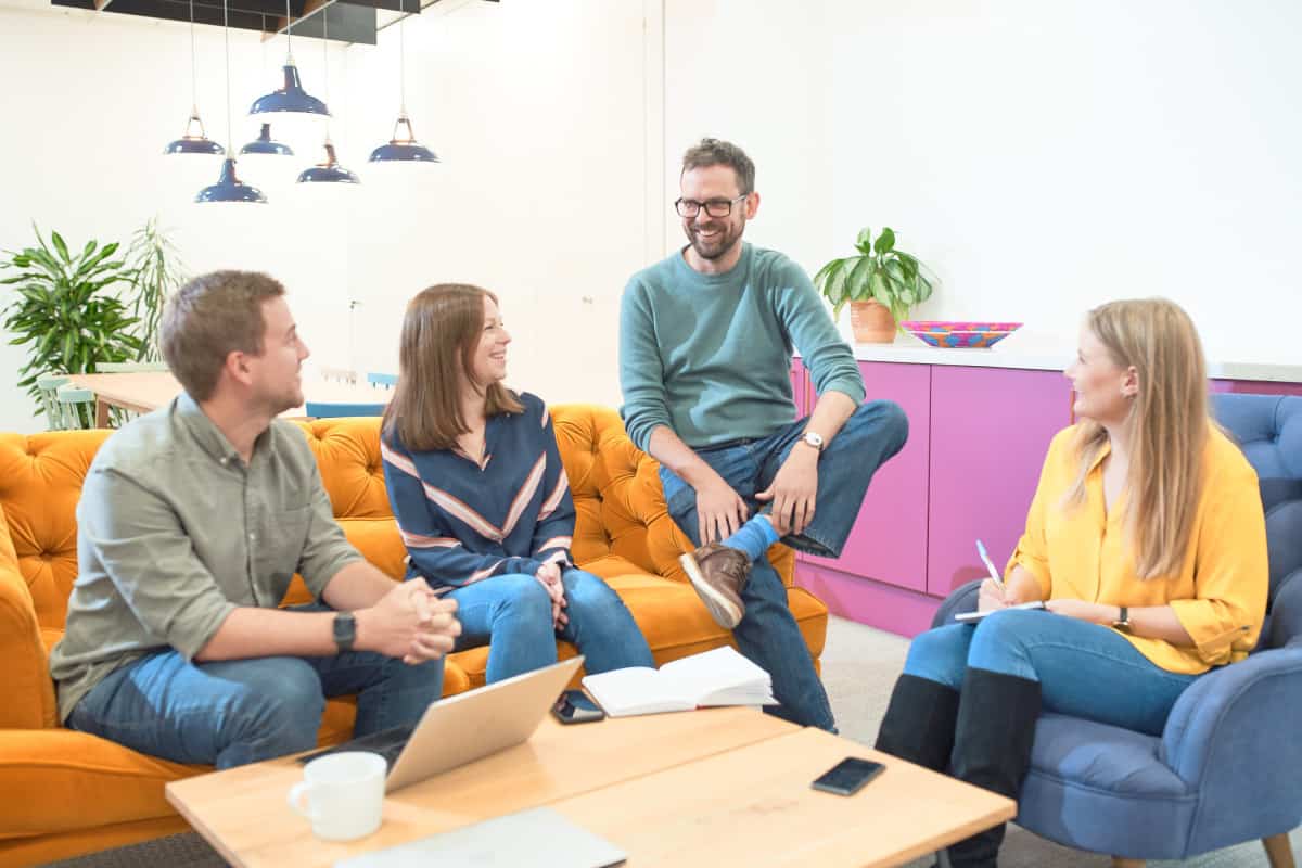 expert ForrestBrown team in office chairs