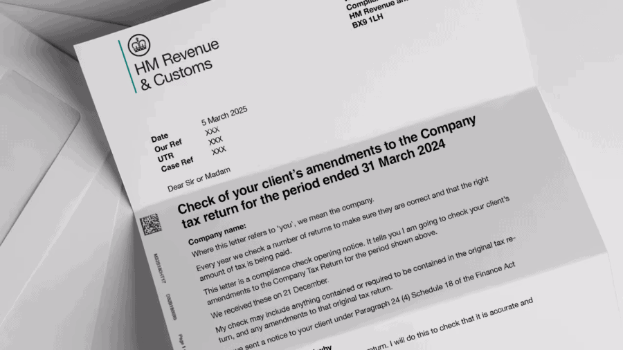 Checkpoint Letters HMRC R&D Compliance Check & FIS Letters