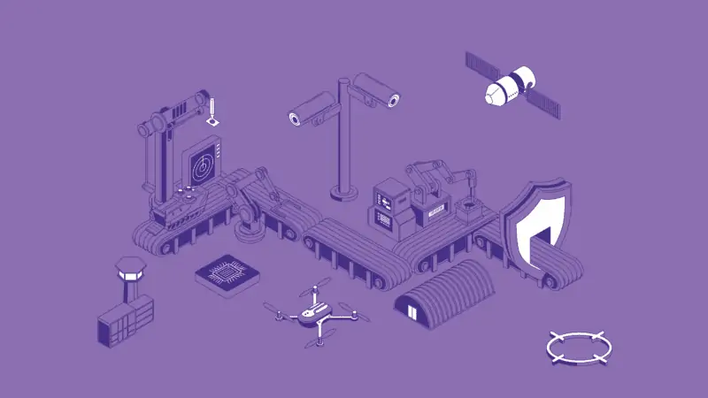 Illustration example of aerospace and defence innovation.