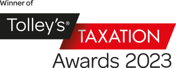 Tolley's Taxation Awards 2023 Winner logo