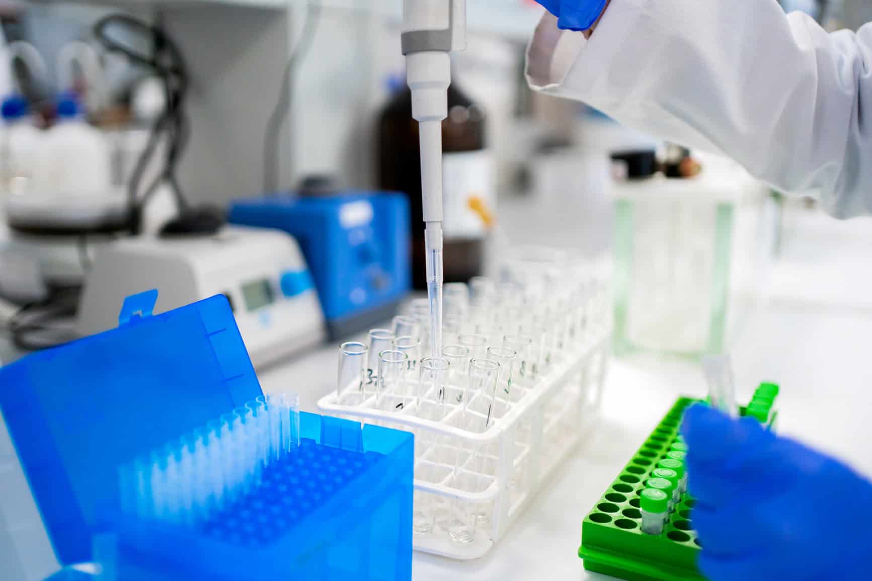 Laboratory Test Tools In A Chemical Science Research