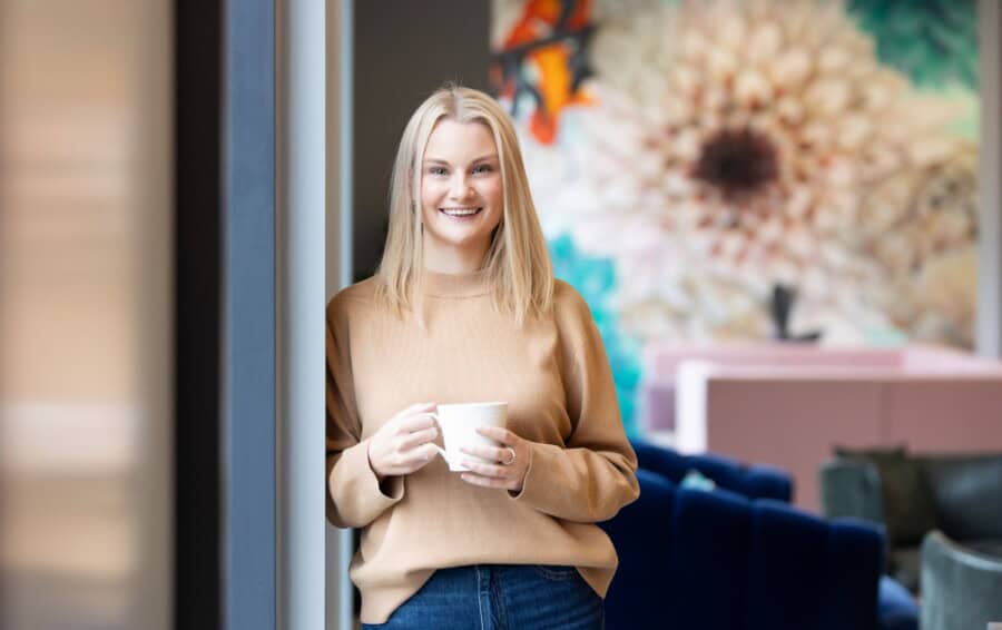 Image taken to reflect Katy Long's promotion from Associate Director to Director at ForrestBrown