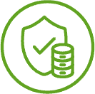 Privacy-first data engineering icon